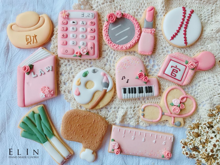 抓周餅乾推薦-糖霜抓週餅乾