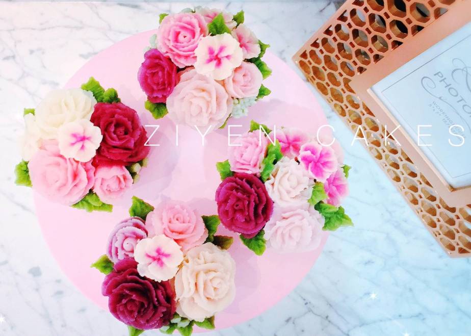 2019年3月擠花蛋糕、糖霜餅乾課程