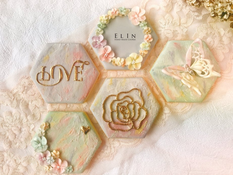 royal icing cookie cake