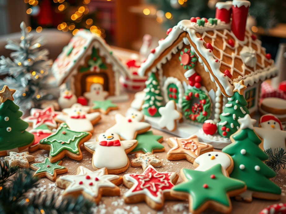 聖誕節烘焙特輯- 台灣雪莉老師學烘焙：聖誕糖霜餅乾+薑餅屋DIY超簡單！